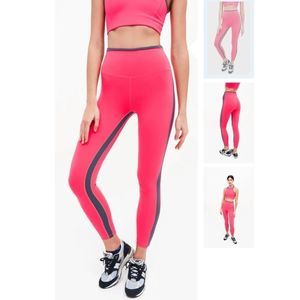 Splits59 Pink and Gray Leggings